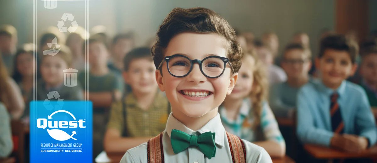 Businesses can expect a surge in activity for the back-to-school season (an estimated $31.3 billion on supplies &amp; services). This also means more waste to handle. Review our #sustainability services &amp; waste/recycling programs to see how we can assist you!
questrmg.com