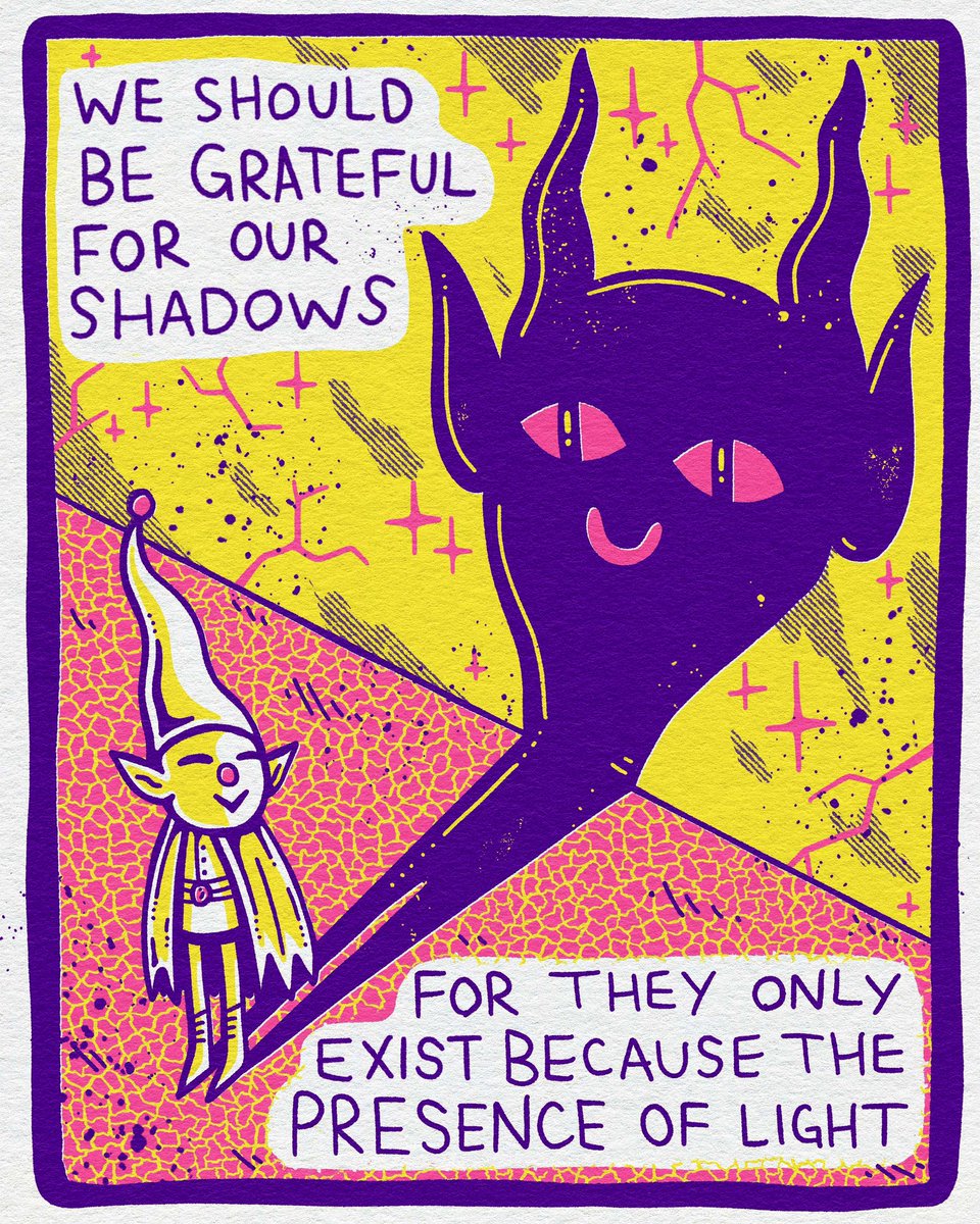 Even when I’m alone I know my shadow has my back 🙂