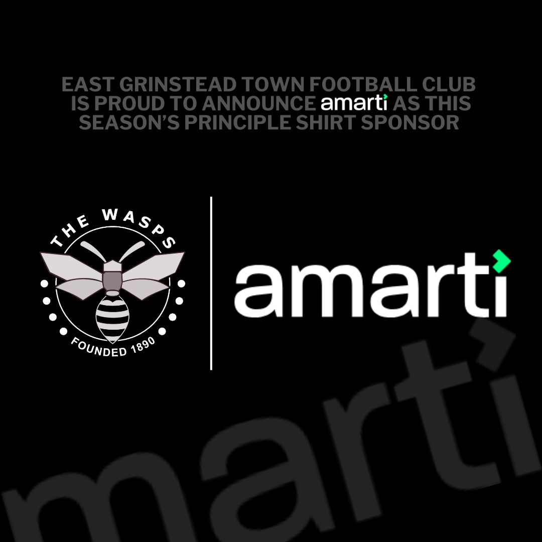 egtfcwasps's tweet photo. Local business @AmartiT to sponsor the Wasps.

We are delighted to announce that East Grinstead based data and cloud consultancy amarti will be sponsoring our first team home and away shirts this season.

More info on https://t.co/NlqFvAnVNN https://t.co/tiAv9cqata