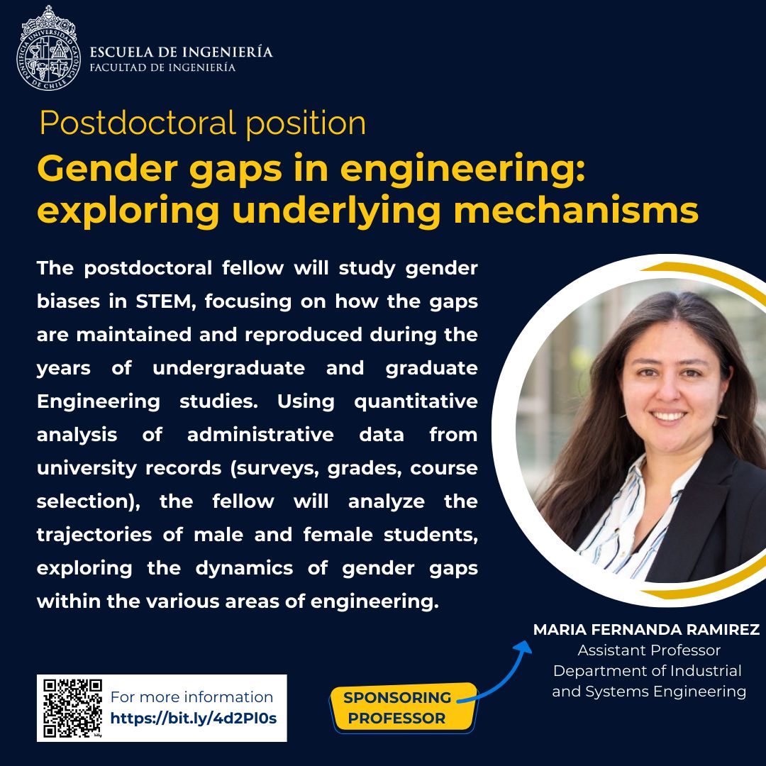 lapumi's tweet photo. Finished up Ph.D. studies in economics of education/public policy/education or other quant analysis fields and looking for your next position? Thinking of coming to Chile? Come do a postdoc with me! Deadline: Aug 15 https://t.co/T8EGTDA1mK (more info: https://t.co/QzF5ODP8dS) https://t.co/TrnJeQ3NWn