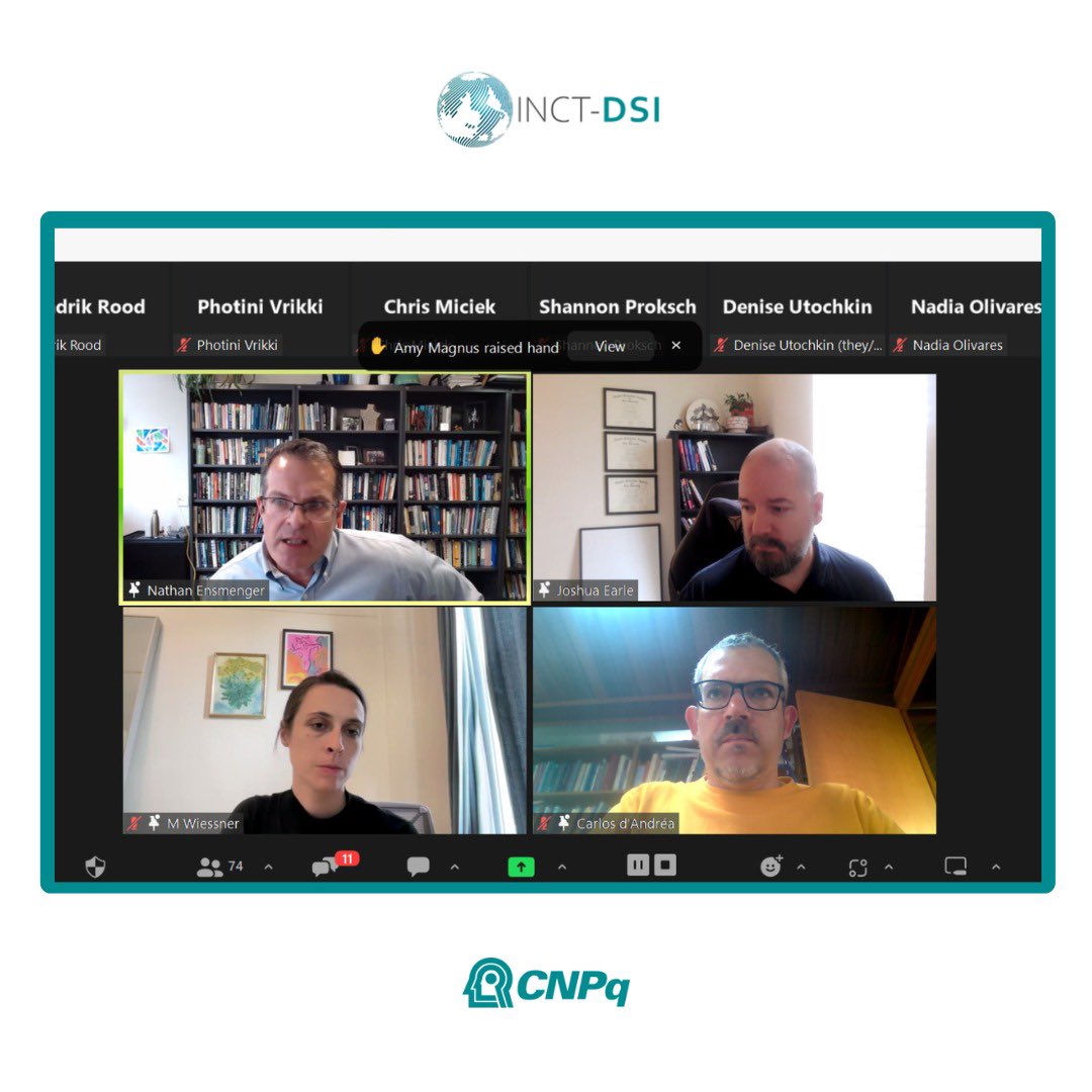 O professor Carlos d’Andréa, pesquisador do INCT-DSI, participou ontem da conferência “Rethinking the Inevitability of AI: The Environmental and Social Impacts of Computing in Historical Context”, promovida pela University of Virginia.

➕