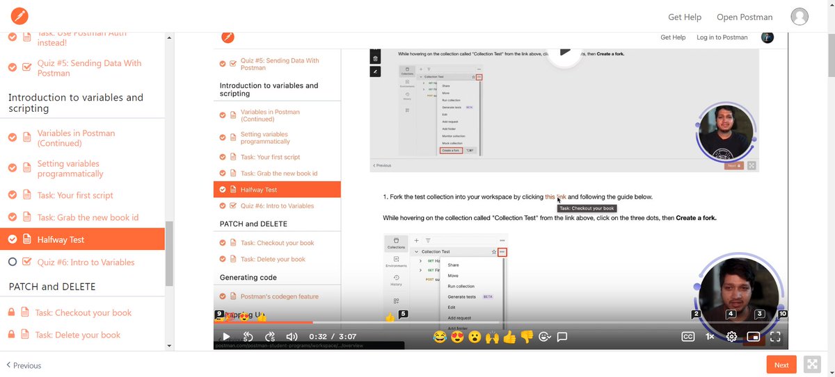 RohitMajalatti's tweet image. Currently attending the API Fundamentals workshop with @LetsUpgrade_in under the guidance of @ialimustufa. We&apos;re diving into Postman, and so far we&apos;ve covered:

- Introduction to Postman
- API Requests
- Request Parameters 
 
 #PostmanStudentCertified
#PostmanStudent
@getpostman