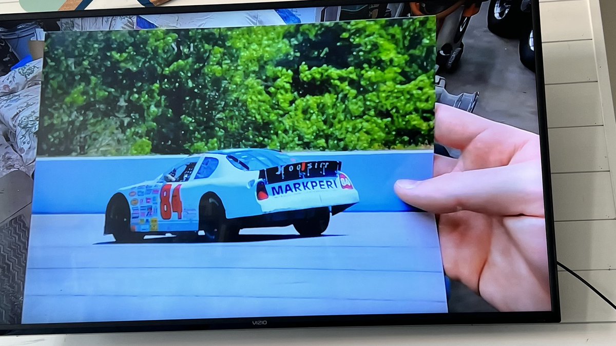 sutherlandje72's tweet photo. The 84 was the primary ARCA # as you know with 8 being our start and parker (hated that)…
84 Markperi was an old Jeff Burton Cingular car. 

The 3KRF car was an old Johnny Benson Valvoline car. https://t.co/rYAB0ROIvs