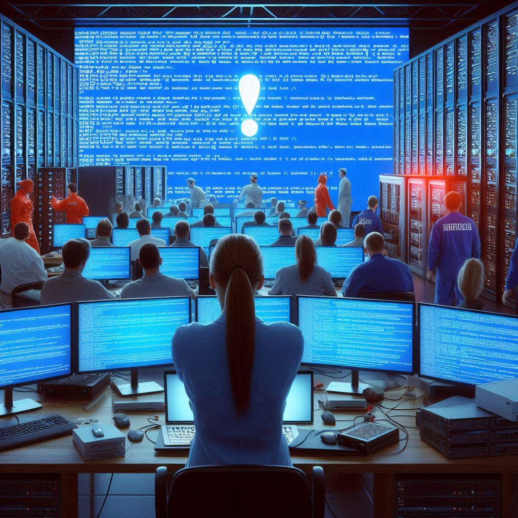 DigitalFan80's tweet image. 🔴 Una actualización defectuosa de CrowdStrike causa caos global, afectando sistemas críticos y aerolíneas. Descubre los detalles y las repercusiones. #Ciberseguridad #Tecnología #FalconSensor

Lee más: fantasma.digital/2024/07/el-col…