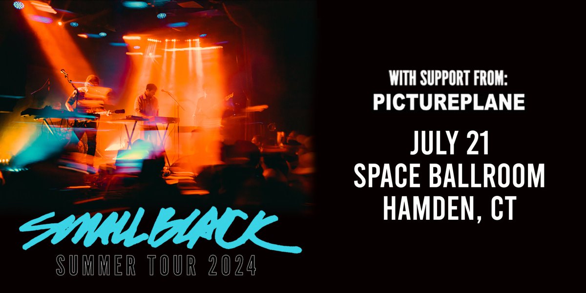 TONIGHT (7/21)! <a href="/SmallBlk/">Small Black</a> is here with @Pictureplane!

🎟 available at the door or online: tinyurl.com/SmallBlackSB24
ℹ️ for the show: tinyurl.com/SmallBlackKBYG…