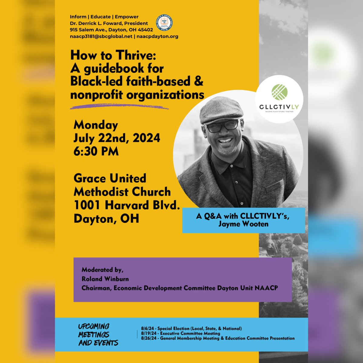 Dayton Unit NAACP tweet media