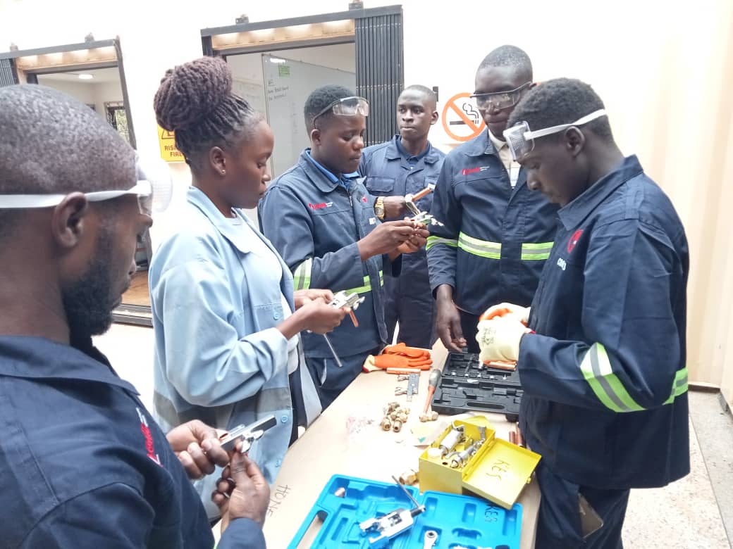 UnaraUganda's tweet photo. UNARA with support of GIZ under GCI III carried out Training of Technicians on R290(HC) fridges Installation, Troubleshooting and Servicing. The training took place at Renewal Energy Training Center at Nakawa Vocational Training College from 15th to 19th July 2024. https://t.co/0oha3XnuMi