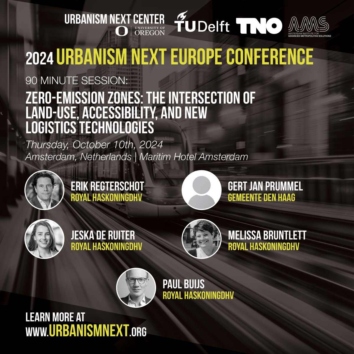 The growth of #zeroemissionzones for city logistics requires understanding how they can #sustainably reshape #publicspace. Attend our panel, where you will learn to evaluate #landuse and the impact of ZE-zones, and discuss #sustainabledevelopment of #equitable #urbanspace!