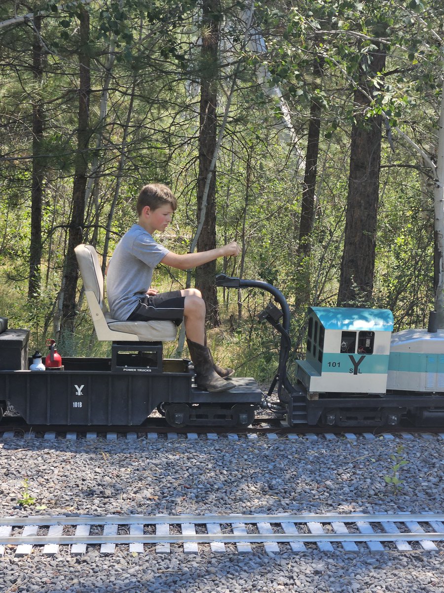 silly_fritz's tweet photo. #trainmountain
Found out that it's open to the public all summer with free train rides. https://t.co/CVEYnsiCB7