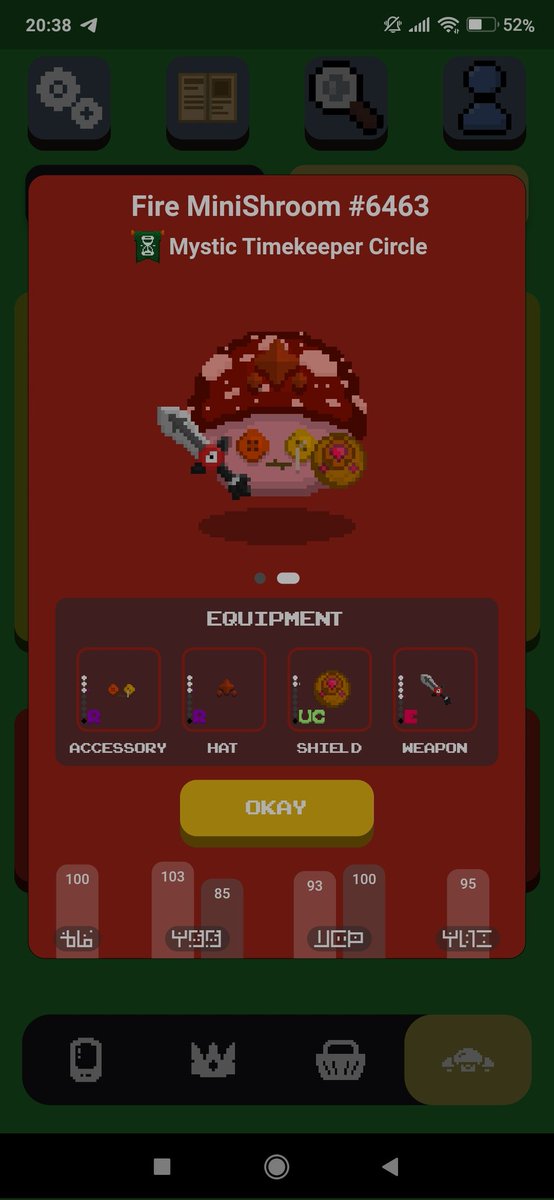 My minishroom is ready 🍄🚀
<a href="/WOShrooms/">World of Shrooms 🍄</a>