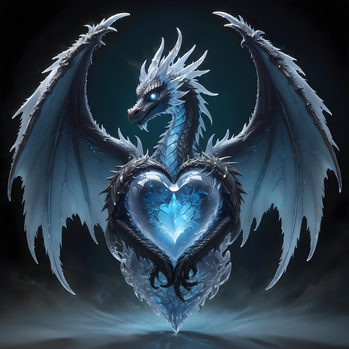 dainiusex7's tweet photo. QT gothic heart art
"Crystal Guardian"
#MysticalDragon #WinterGuardian #EtherealBeauty #AIart #GenerativeArt #DigitalArt #AIArtwork https://t.co/GeAVrOKxwu