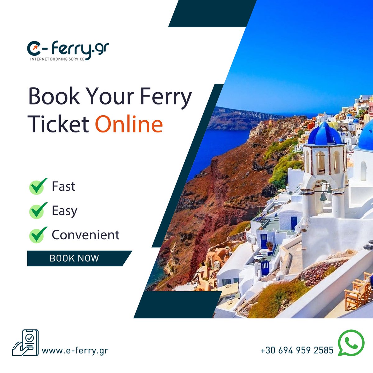 eferrygr's tweet photo. ⛴️ Book Your Ferry Ticket Online
⛴️ Yunan Adalarına Feribot Biletini Online Satın Al

🌐 https://t.co/MqkiesMf9J
✉️ info@e-ferry.gr
📞 +30 694 959 25 85

#fethiye #rodos #bodrum #kos #çeşme #sakız #kuşadası #samos #patmos #yunanadaları #kapıdavize #egeadalari #yunanistan #samos https://t.co/XNUFfrbReB