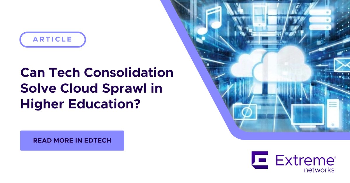 Brian_Townsend's tweet photo. Cloud sprawl is hindering progress at universities worldwide.  By streamlining virtual and on-prem resources, universities can enhance security, reduce costs, and boost efficiency.
https://t.co/z9lH4A2B0A https://t.co/VXc4EVRS8Y