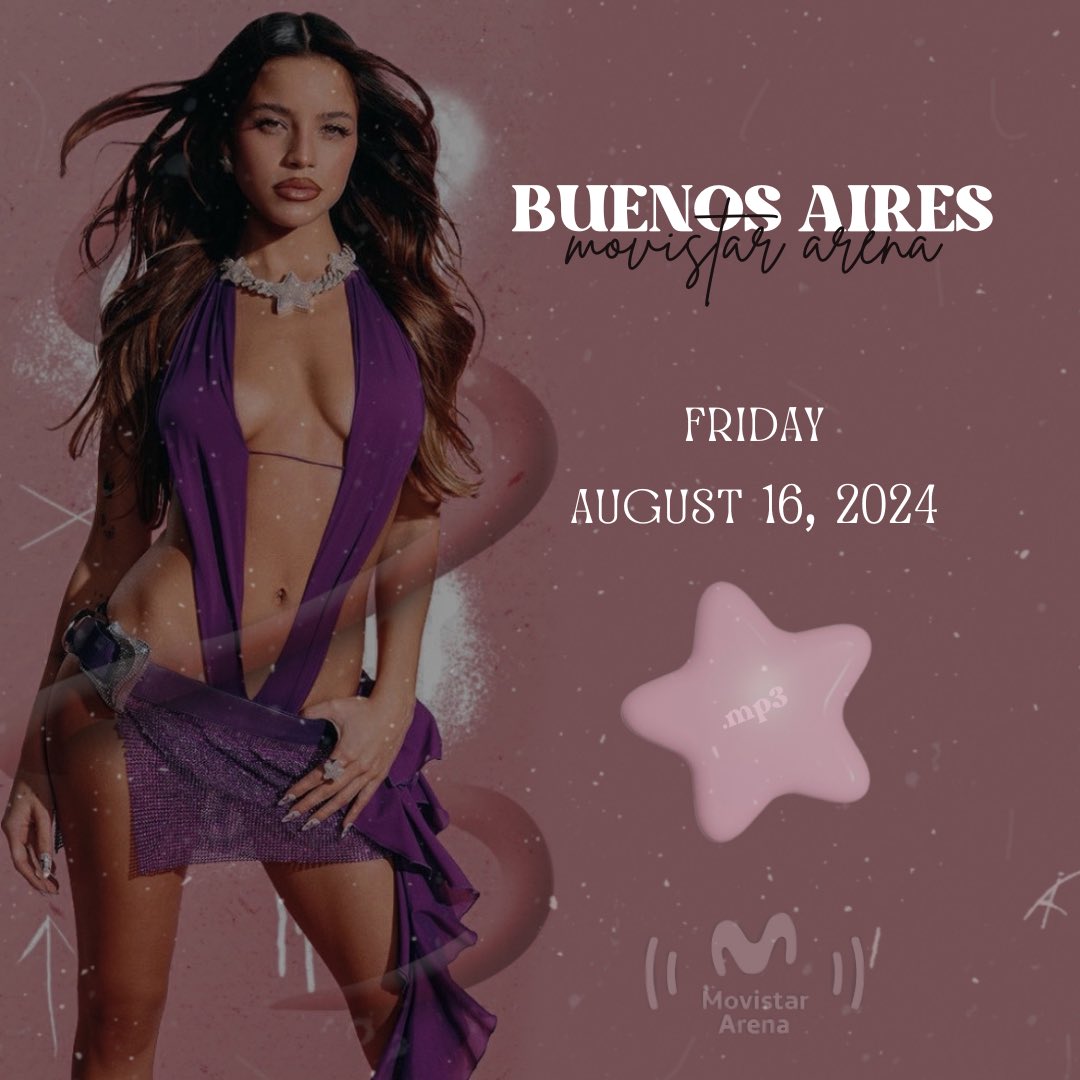 ⠀⠀⠀⠀⠀⠀⠀⠀⠀⠀⠀                   
⠀⠀⠀⠀⠀. ׁ ⋆  # actu  ─  ⚘ ❧ 
⠀⠀⠀⠀   her first concert, see you
⠀⠀⠀⠀   in buenos aires ! 
⠀⠀⠀⠀⠀⠀⠀⠀⠀⠀⠀⠀⠀⠀⠀⠀ ⠀⠀