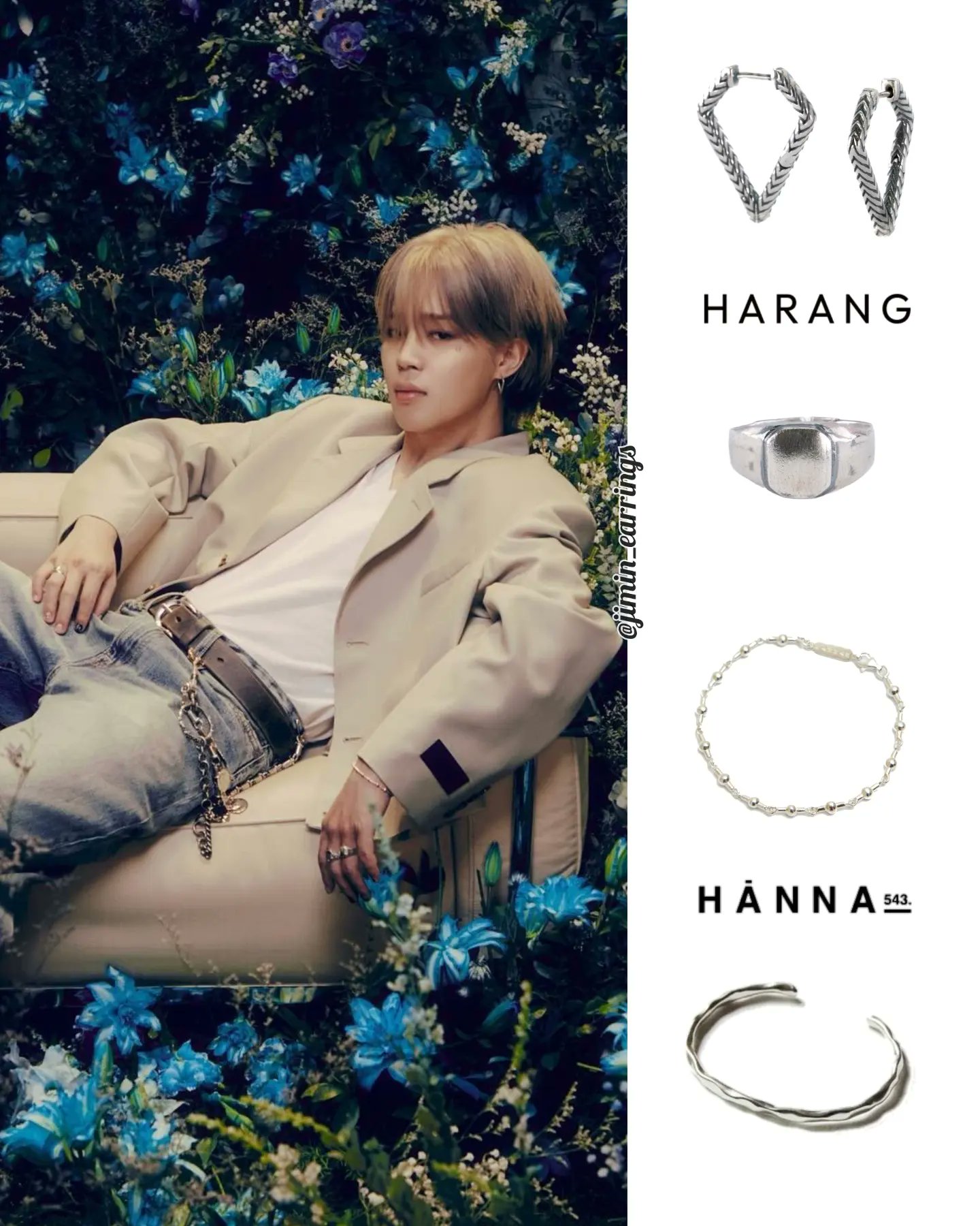 ジミン MUSE シルバー リング ♯14 Jimin's Jewelry Archive on X: 