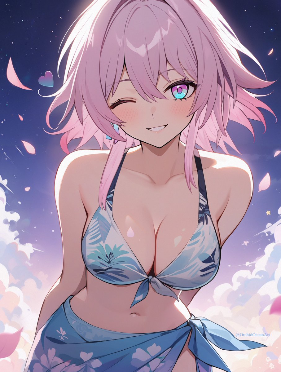 OrchidOceanArt's tweet image. Some March 7th pictures from the last few months 🩷💙

I'm going to make some more pictures of her soon! Feel free to make suggestions for outfits 🥰

#March7th #honkaistarrail #崩壊スターレイル