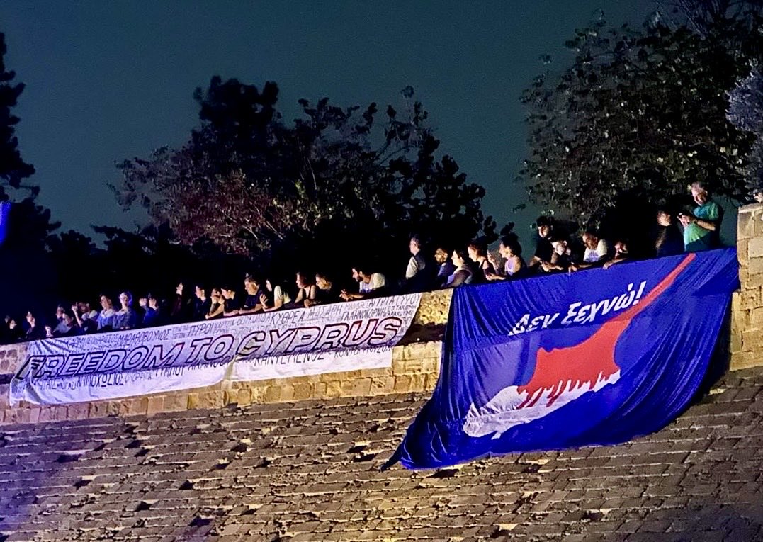 Savvidou_M's tweet photo. #FreedomtoCyprus https://t.co/g4XgJST7Ca