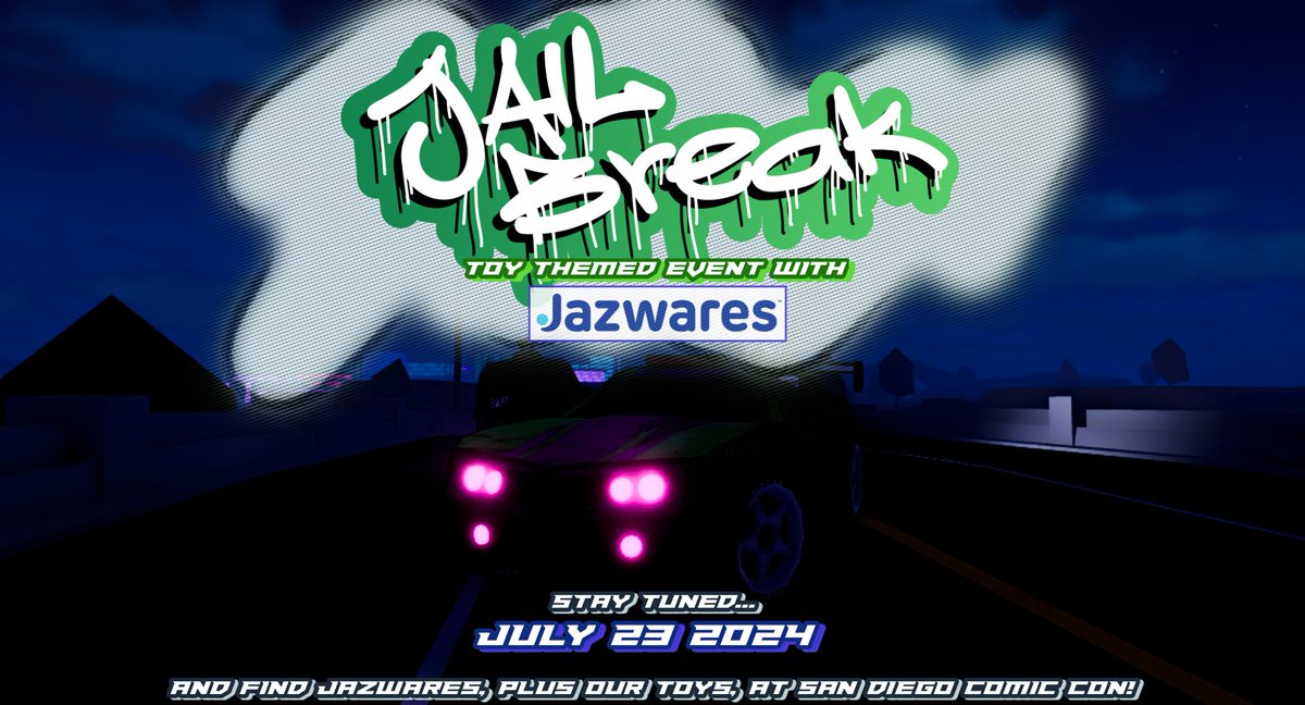 badimo's tweet photo. 📣 Calling all Police and Criminals!!

🫡 Join us for a SWAT Toy event next week! Plus find our toys with the Jazwares booth at SDCC. We'll have more to share with you soon!

#Roblox #Jailbreak #Jazwares #DevSeries https://t.co/y1t8n1Fb8B