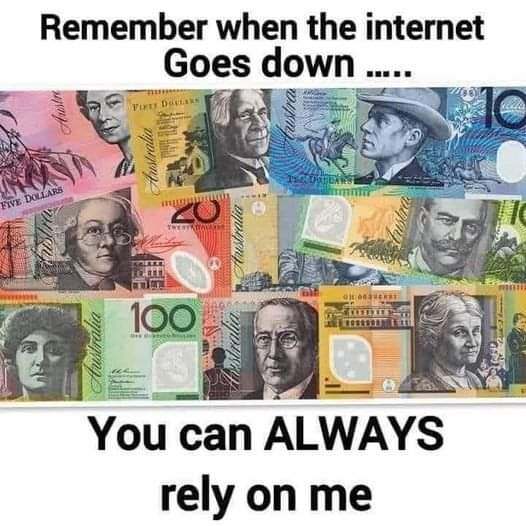 Cash is vital for safety &amp; freedom

Thank you for sharing, Leanne