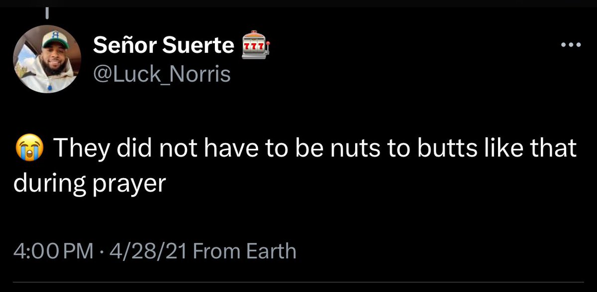 UncleRichardJr_'s tweet photo. Lmfaoooooo @Luck_Norris https://t.co/wFiyQsDeDQ