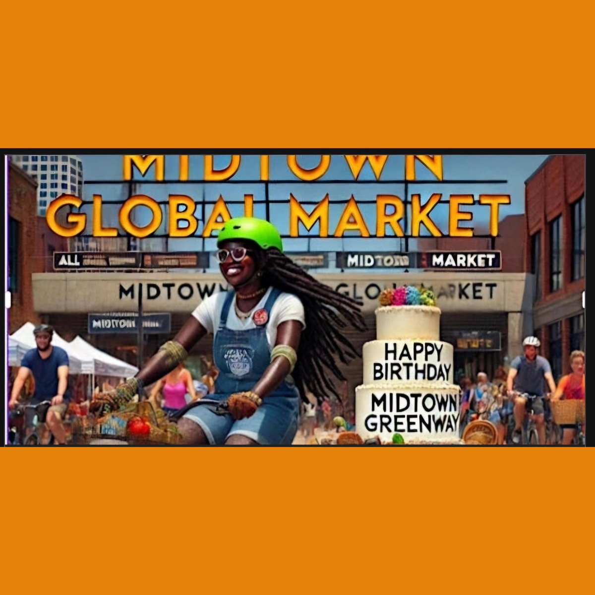 It's the 24th Birthday of the Midtown Greenway. Let's celebrate together w/ a SPECIAL GIow Roll tonight, 7-19 at Venture Bikes. We will light up the night &amp;  enjoy a community meal w/music from Q-Bear of KMOJ. Registration info is in the comments. Activities begin at 5:30 PM.