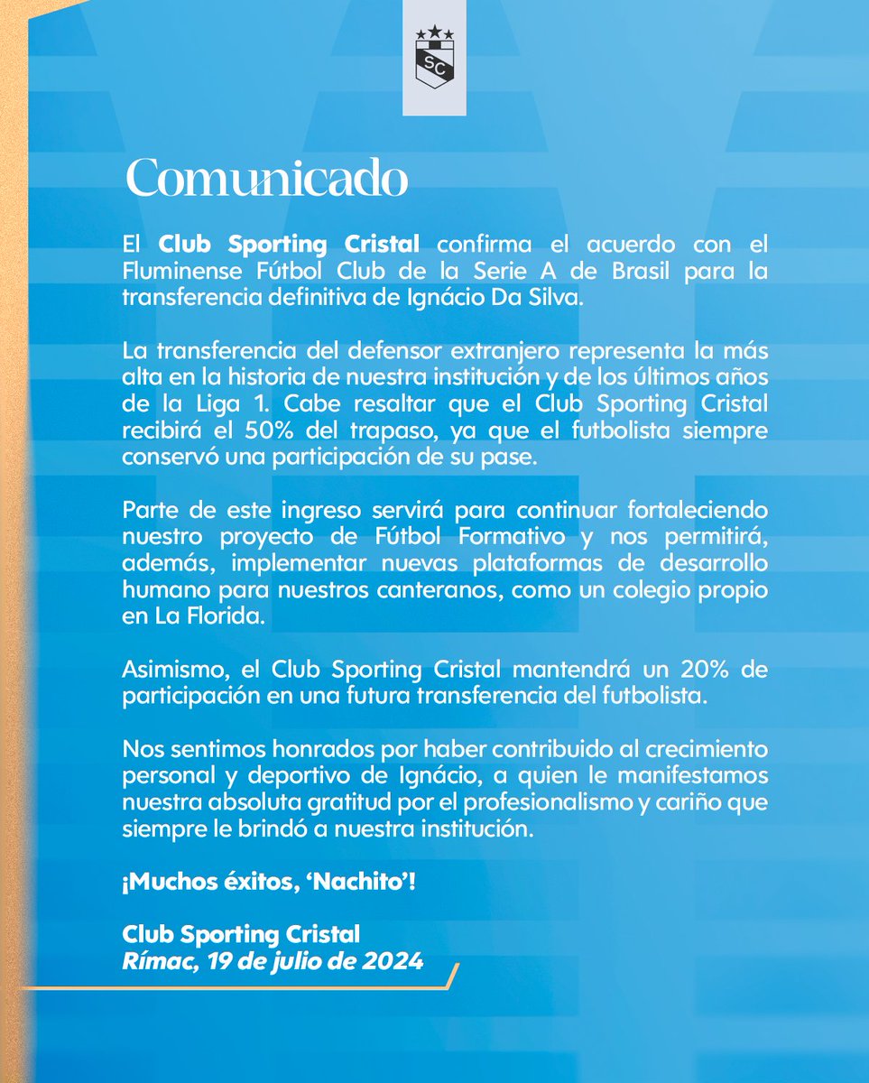 Club Sporting Cristal tweet media