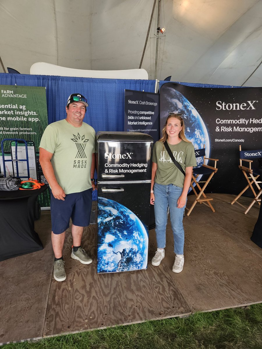 Congratulations Garan Farms for winning our fridge giveaway at Ag in Motion this week! 

Make sure you check out our farm advantage app for cash bids, markets and more!