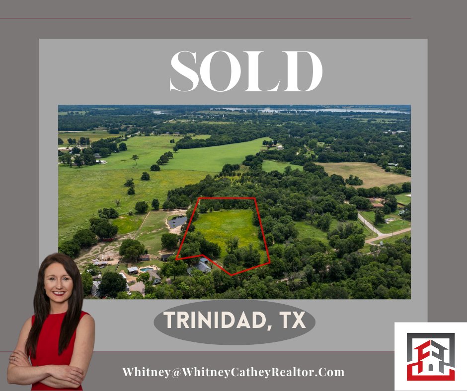 Wcatheyrealtor's tweet image. CONGRATS TO MY SWEET SELLERS ON SELLING THEIR LAND IN TRINIDAD, TX! IT WAS A PLEASURE WORKING FOR YOU! 

#FATHOMTHAT #ACREAGE #LAND #TRINIDADTX