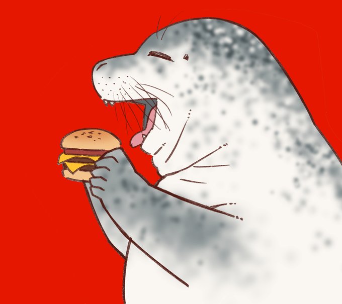 今日は ハンバーガーの日 ですって 