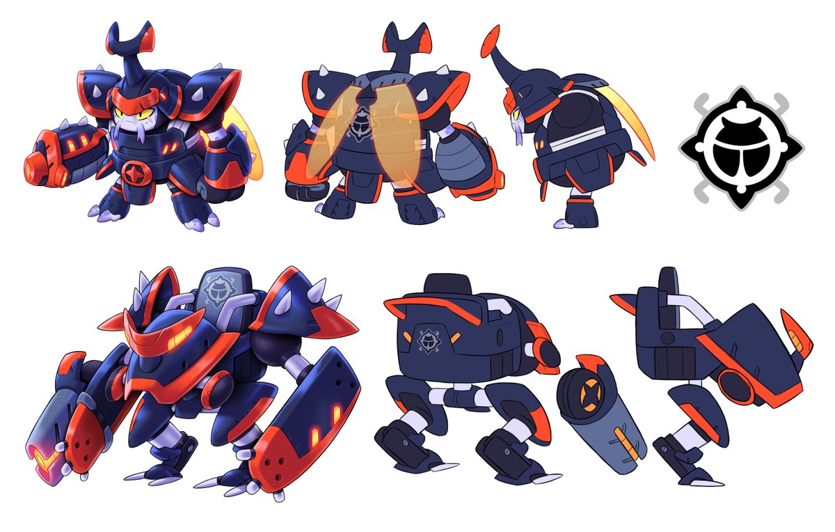 TheGreyNinja's tweet photo. Nobu, samurai beetle design for BEAST released yesterday!

un-fun fact: I think I got tendinitis in my drawing arm from this one... listen to your body, take care of yourselves friends ✌ https://t.co/uGxwHN2OmK