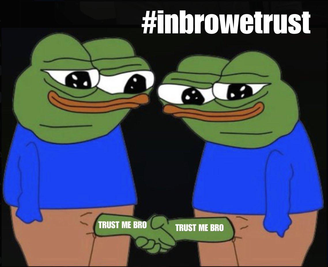 TrustMeBr000's tweet photo. gm jeets - reminder it's up only with $TRUST
#inbrowetrust https://t.co/OFWJmMhi1M