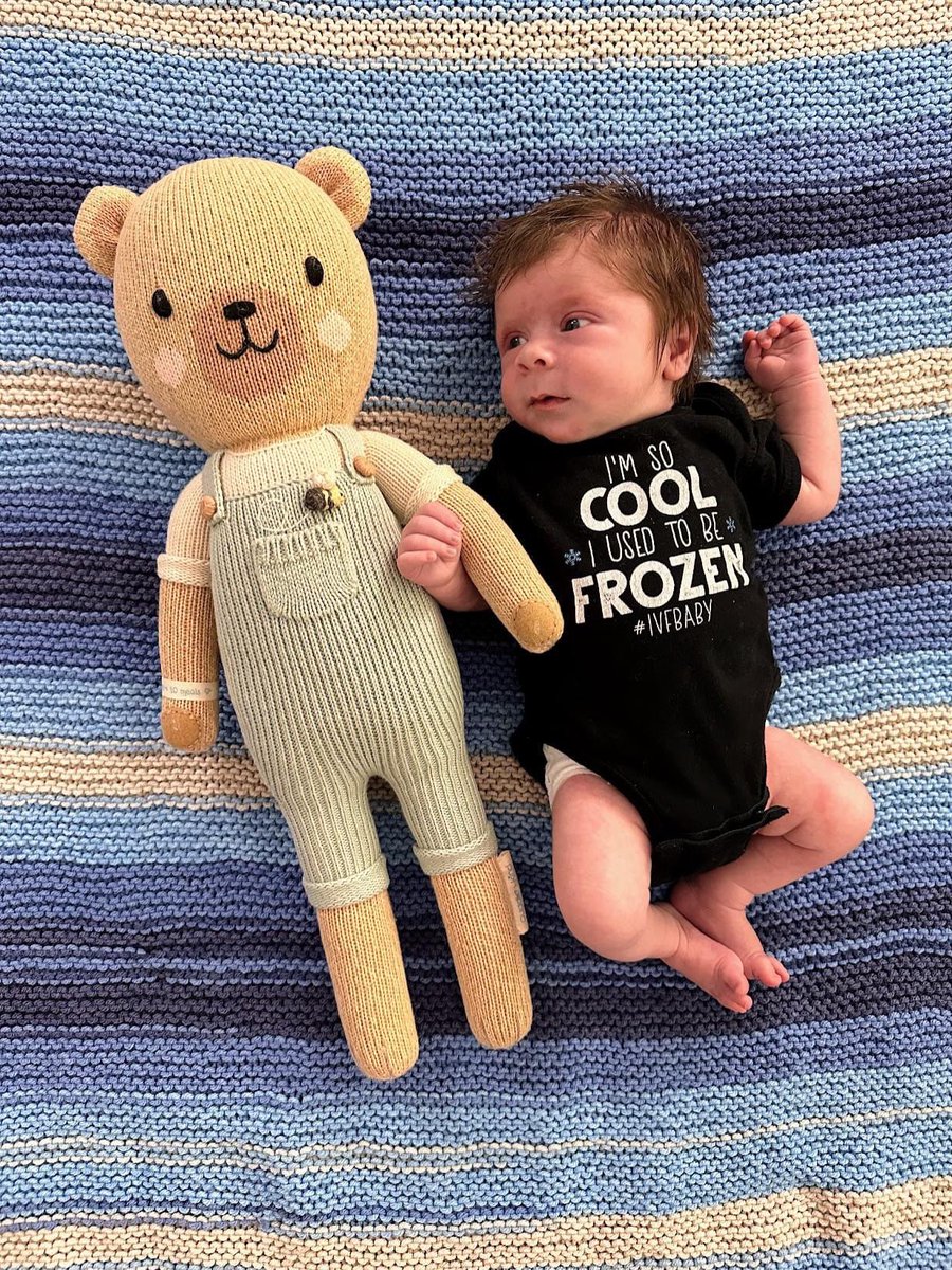 🐻"We wanted to thank Main Line Fertility staff and Dr. Glassner for helping us complete our family. Our son Thomas Wayne was born perfectly healthy on July 3rd. We will forever be grateful for his kindness and care while growing our family." - Dana &amp; Michael