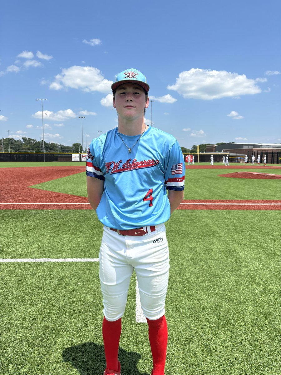 FiveToolETX's tweet photo. F: @SWAGsbaseball Gunners 7, Turn Two 17U 1
PoG: @CouturePeyton 4 IP, 5K, 2H https://t.co/H4qPNXka5K
