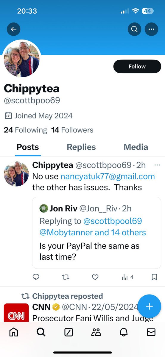 scottbpool69's tweet image. If anyone gets a message or notification please report this account. They are pretending to be me and telling people who are joining in the Super 6 to send money to a different email address which is nancyatuk77@gmail.com #cnuts