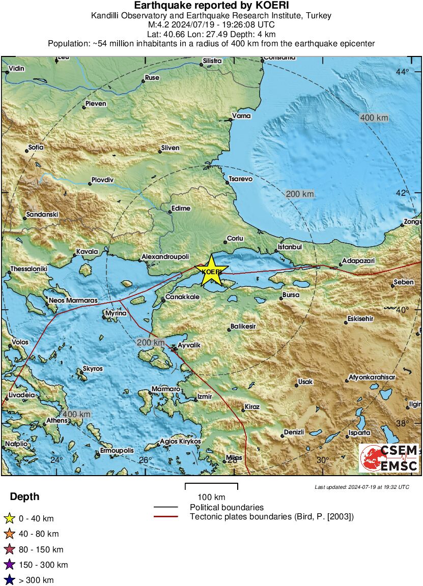 Deprem! 4,2 / 4,5 Marmara Denizi
Geçmiş olsun Balıkesir!
Geçmiş olsun Marmara!
#deprem