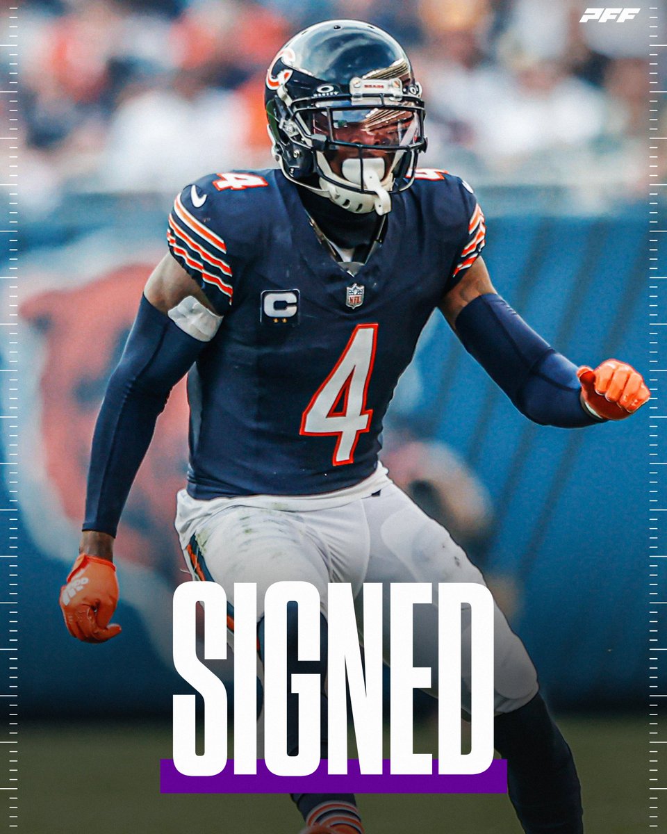 PFF's tweet photo. The Ravens are signing 2-time Pro Bowl safety Eddie Jackson, per @AdamSchefter https://t.co/qF0KmiKFL5