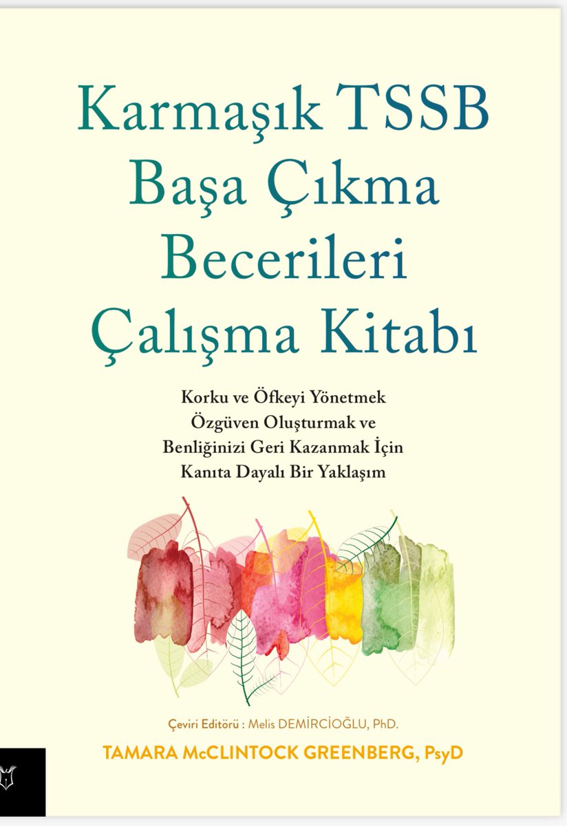 Karmaşık Travma Sonrası Stres Bozukluğu üzerine önemli bir kaynak olan Greenberg'in kitabını Türkçeye kazandırdık. Çeviri ekibimiz ve yayınevimize teşekkür ederim. KTSSB ile yaşayanlar ve alandaki profesyoneller için değerli bir rehber niteliğindeki bu kitap çok yakında raflarda!