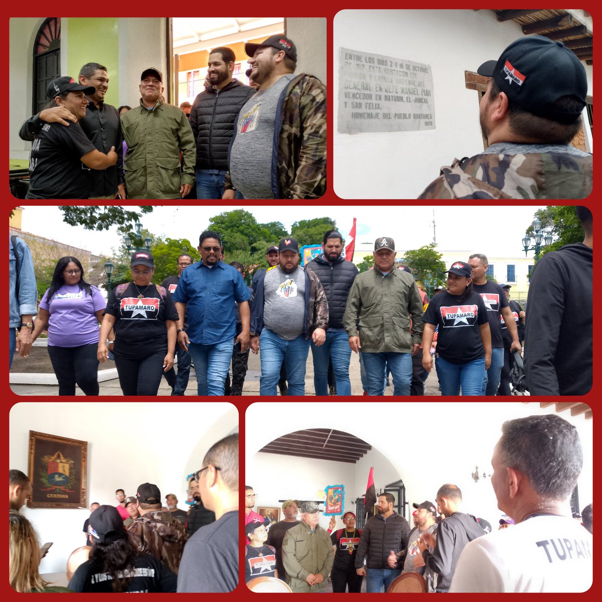 Desde las calles y casas de nuestro Glorioso altar de la Patria del Mpio. <a href="/angostura0riMRT/">Angostura Del Orinoco MRT2</a>, nuestro Sec. Gral. Nal. <a href="/WBenavides_MRT/">Williams Benavides</a> realiza un recorrido en compañía de la militancia Tupamaro, alcalde <a href="/comandosergioh/">Sergio Hernandez</a>  y dirigentes de los partidos del GPPSB.
<a href="/NicolasMaduro/">Nicolás Maduro</a>