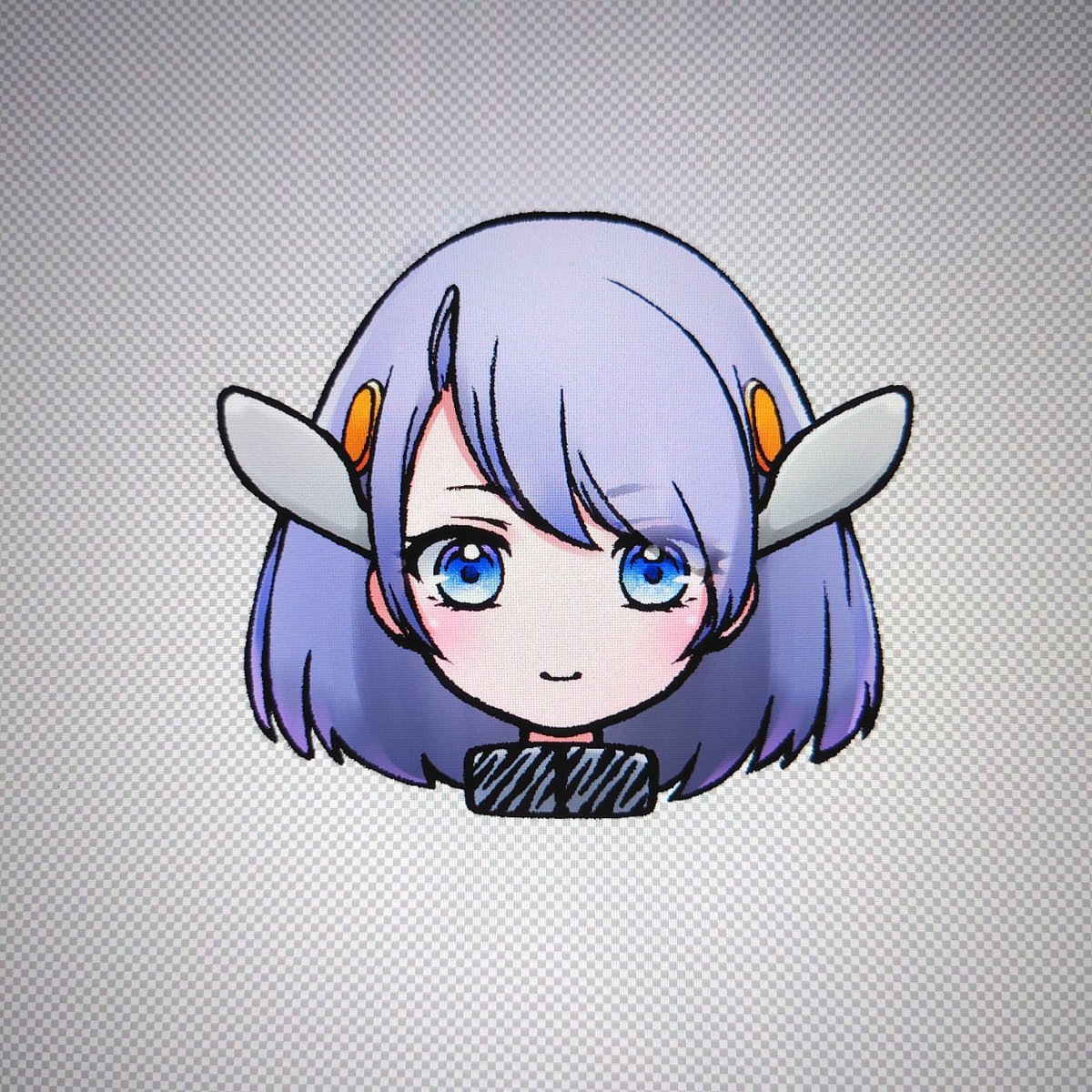 「かわえー・・ アクリルキーホルダー用」|フミよのイラスト