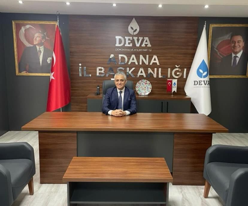 Adana’da <a href="/devapartisi/">DEVA Partisi</a> ‘nin bu gün yapılan il kongresinde <a href="/taner_ozunal/">Taner ÖZÜNAL</a> Adana İl Başkanı olarak seçildi. Kongreye tek liste halinde gidilmişti
