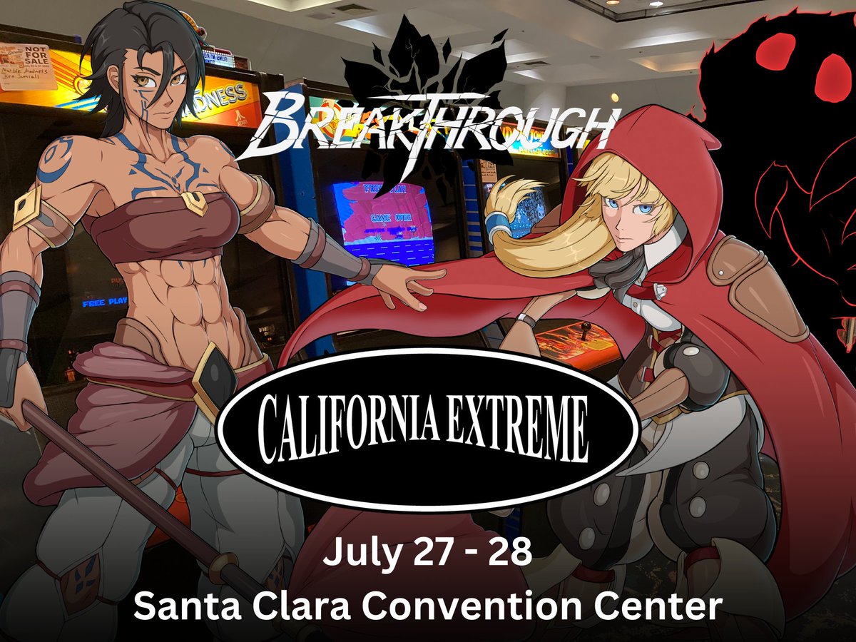 ShatterPointGS's tweet photo. BreakThrough is coming to @CAExtremeOrg ! Come join us to meet the team and get a firsthand experience with the latest build of the game!

🔻Date: July 27 - 28
🔻Location: Santa Clara Convention Center, CA
🔻Room: 2nd Floor Ballroom in the Hyatt Regency https://t.co/ibP5PJh6FI