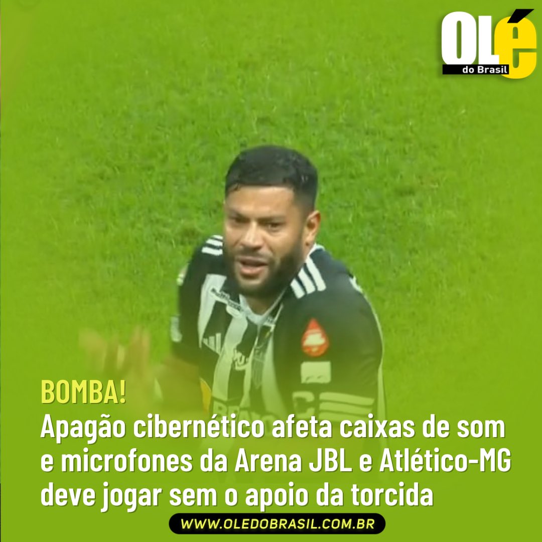 Oledobrasil's tweet photo. Tudo está conspirando contra o Clube Acústico Mineiro. Caixas de som e microfones foram afetados pelo apagão cibernético e o Chicken Little deverá jogar sem torcida em seu estádio. 

“Som, 1, 2, 3, testando. Posso falar? Bom, péssima notícia para o clube. Quando o DJ coloca som na caixa, a nossa torcida é incomparável e certamente o time sentirá falta desse apoio”, disse Alexa, torcedora do Galo.

O Atletico-MG não descarta pedir para os jogadores no banco de reservas cantarem para incentivar o time.