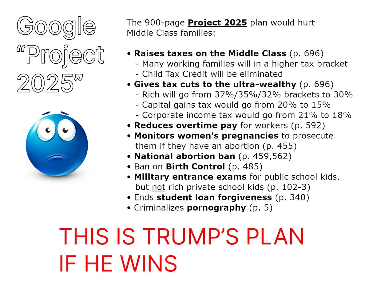CynicalRon's tweet photo. Here's a modified #Project2025 list geared towards young men that shows the real-life consequences if #TrumpProject2025 is enacted. It's sized at 4.25"x5.5" to easily print postcards at home. #BidenHarris2024 https://t.co/ghNKqB5wBE