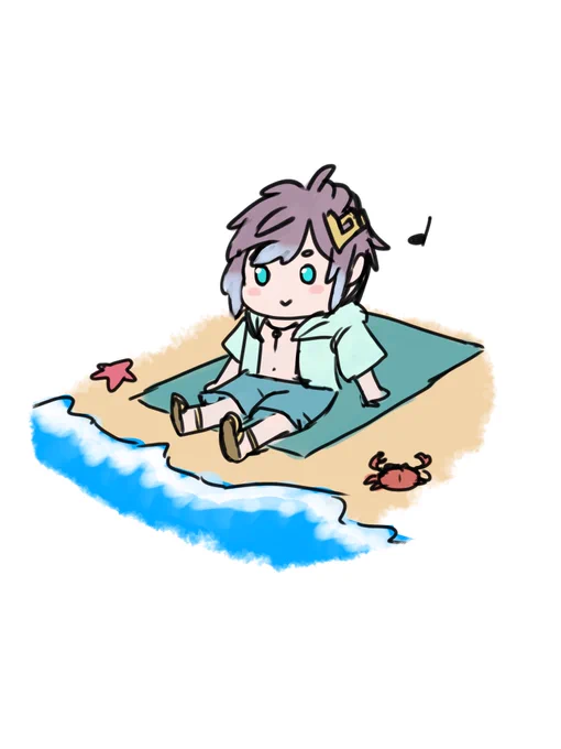 Day 32I am genuinely sick but I just wanted to keep on with doodling him everyday even if it's something as small as this :)#FEHeroes 