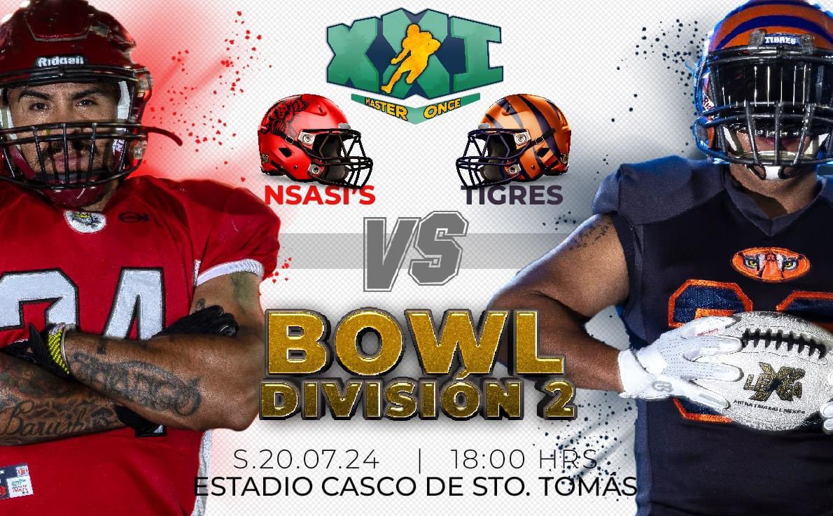 Próximo sábado 20 de julio, casco de Santo Tomás, gran Final de temporada de la Máster Once de Lexfa !!!

No sé las pueden perder