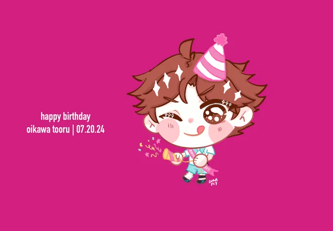 happy birthday oikawa #及川徹誕生祭2024 