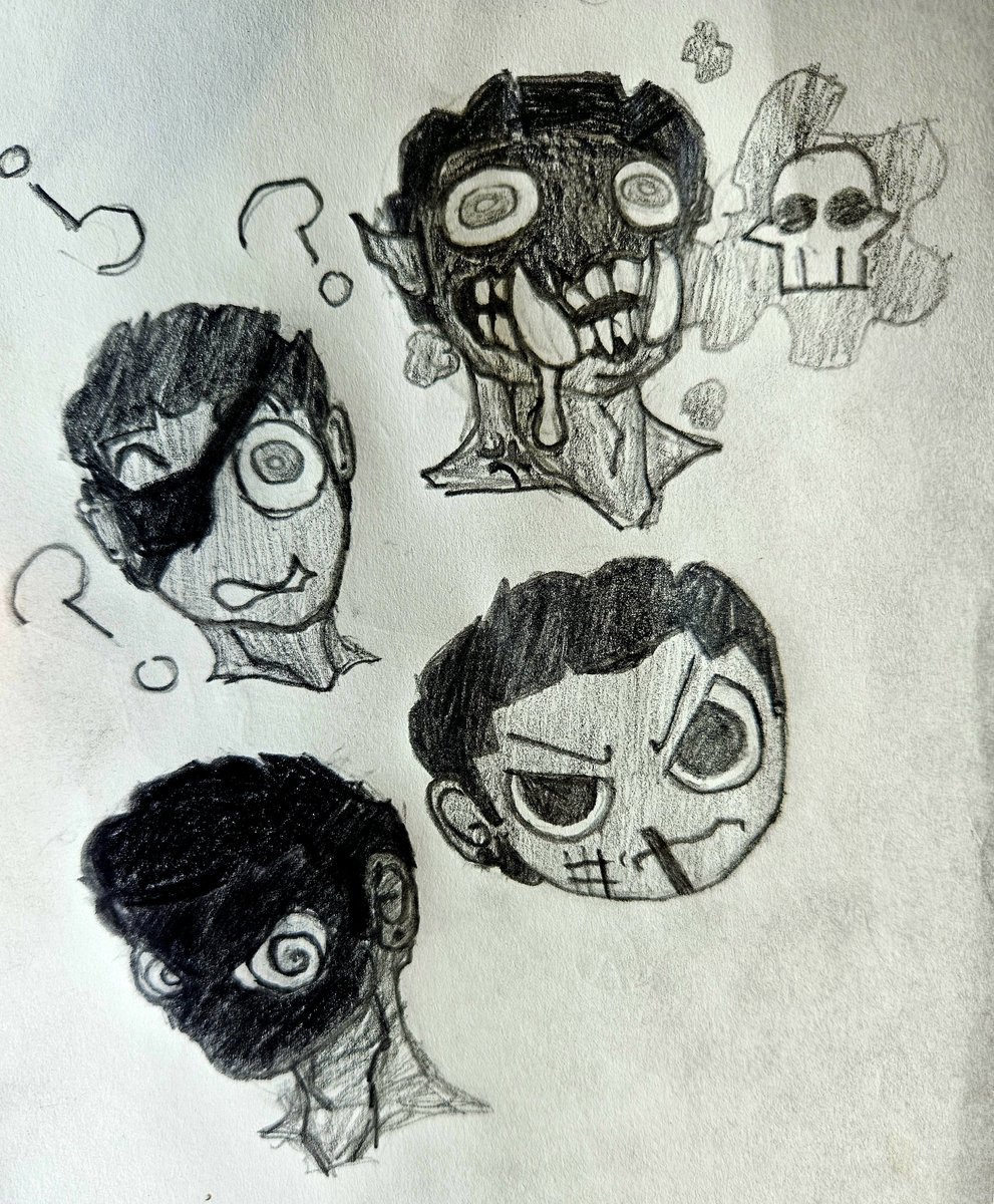 ToasterTrooper's tweet image. Old work sketches #1