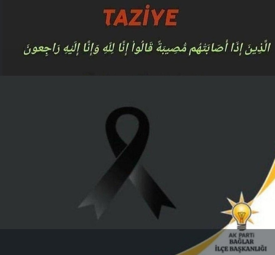 AkBaglar_2121's tweet photo. İlçe Başkanımız Sn.
Av. @SadikBasarGur ve
İlçe Yönetim Kurulu Üyelerimiz
#Elaltunteri ailesinin taziyesine katılıp başsağlığı dileklerinde bulundular.

📍Bağlar
 Binğöl Yamac taziye evi

📌Vefat eden merhumeye Yüce Allahtan 🤲 rahmet
Ailesine ve sevdiklerine sabırlar diliyoruz https://t.co/ShOe58J32O