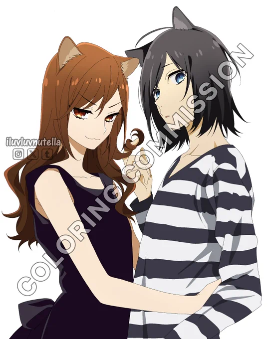 Horimiya #mycoloring#horimiya 