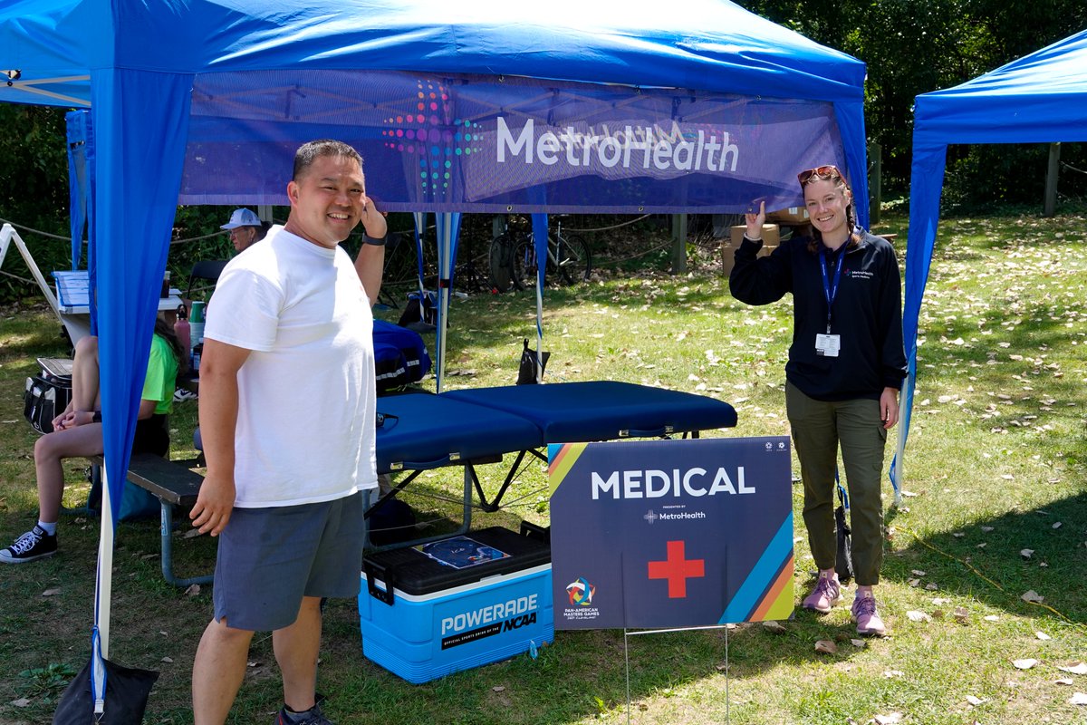 The Events Medicine team is no stranger to providing care for major events. In addition to several smaller community events, the team provided care at Cuyahoga Valley National Park's total solar eclipse celebration and the Cleveland Juneteenth Freedom Fest.